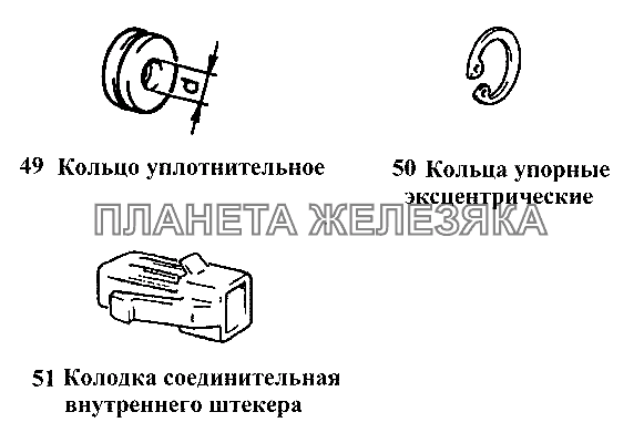Кольца, колодка ВАЗ-2109